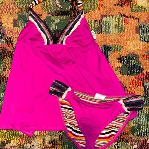 Lucky brand Tankini size small